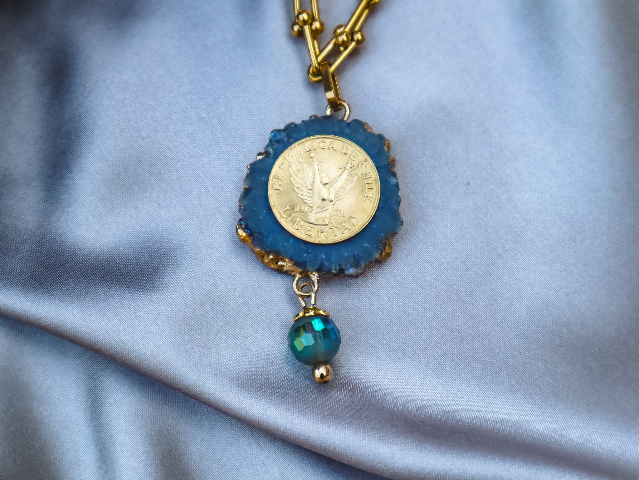 Chile Coin Necklace