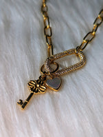 Load image into Gallery viewer, Key to My Heart Necklace
