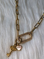 Load image into Gallery viewer, Key to My Heart Necklace
