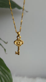 Load and play video in Gallery viewer, Key of Return | Palestine Necklace
