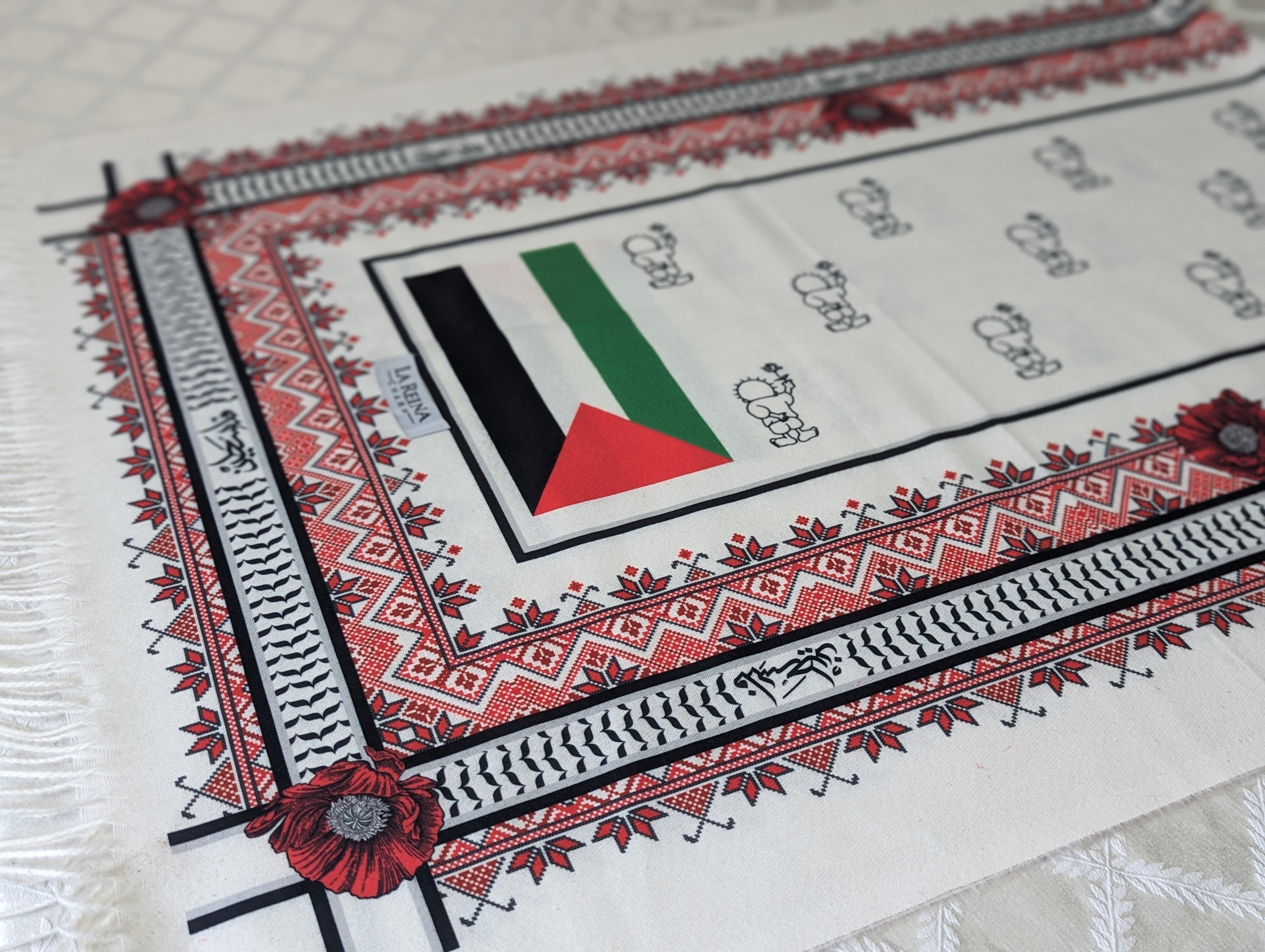 Limited Edition - Children of Gaza Cashmere Scarf | 10% Donated to HEAL Palestine