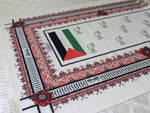 Load image into Gallery viewer, Limited Edition - Children of Gaza Cashmere Scarf | 10% Donated to HEAL Palestine
