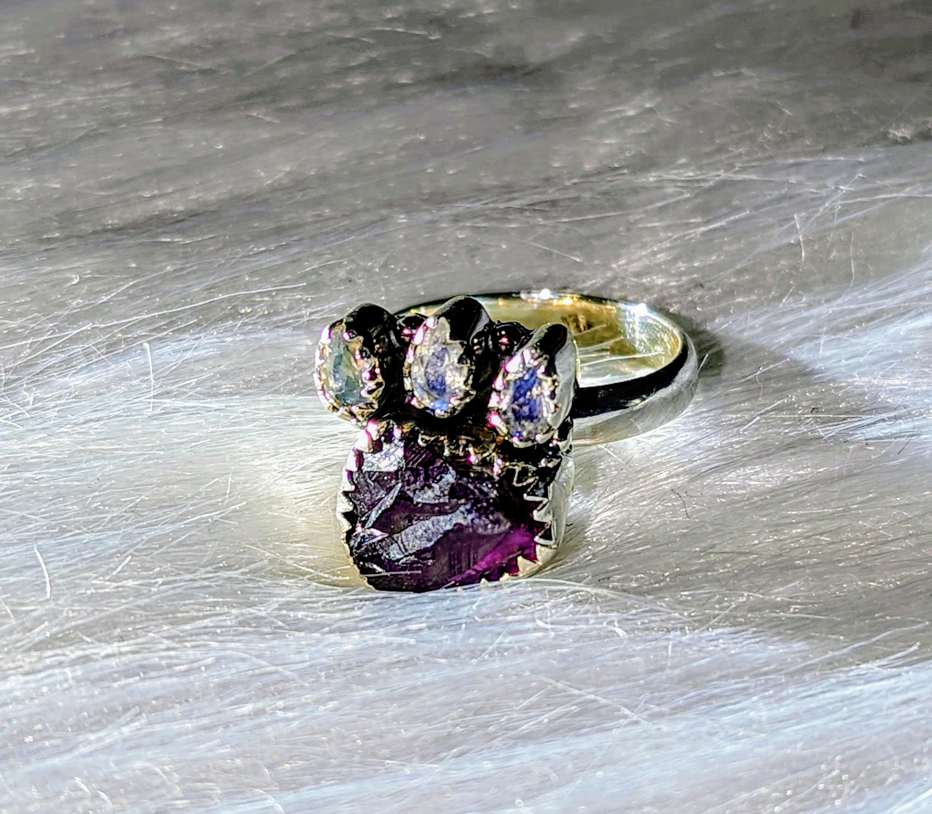 Reina Amethyst Ring