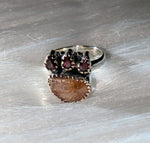 Load image into Gallery viewer, Reina Rose Quartz Ring
