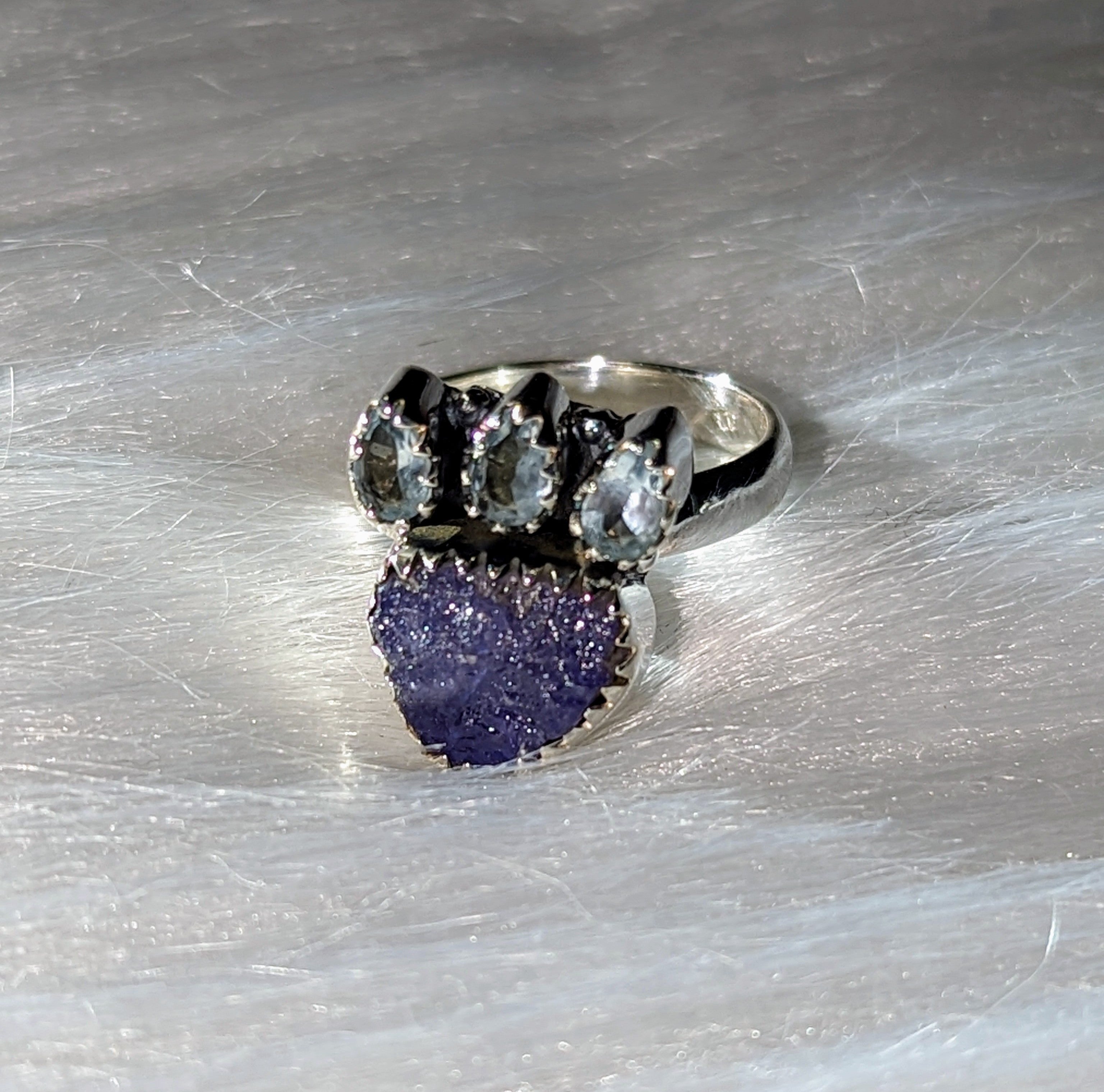 Reina Blue Tanzanite Ring