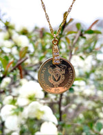 Load image into Gallery viewer, Honduras Coin Necklace
