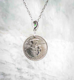 Load image into Gallery viewer, Puerto Rico Coin Necklace
